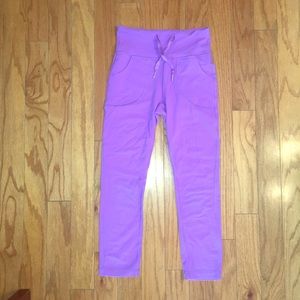 Lululemon Skinny Free Will Pants Purple 4